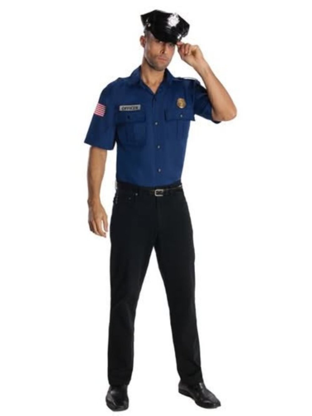 Brand New Way to Celebrate Adult Police Officer Costume, Large 36/38.